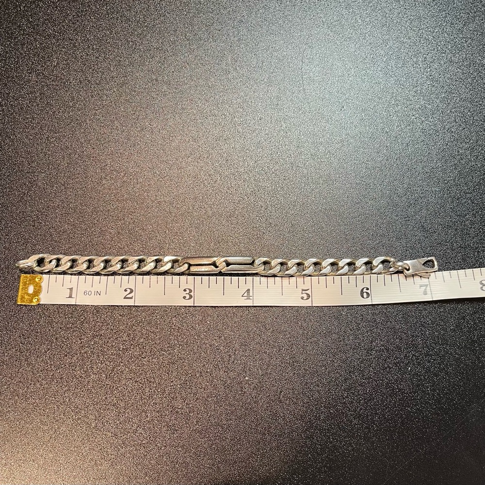 GUCCI Infinity Knot Chain Bracelet Sterling Silver 925 - Preowned - Picture 11 of 11
